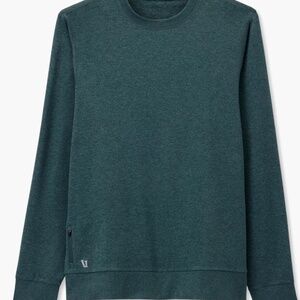 M’s Vuori Ponto Performance crewneck sz XL, Deep Sea Heather- New Never Worn!